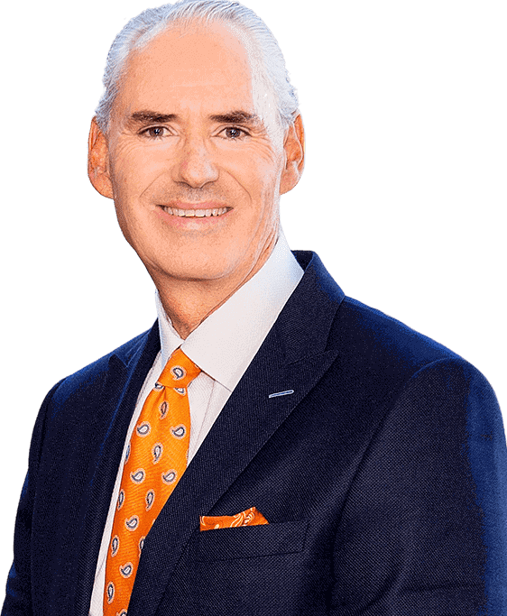 John Foy attorney standing confidently